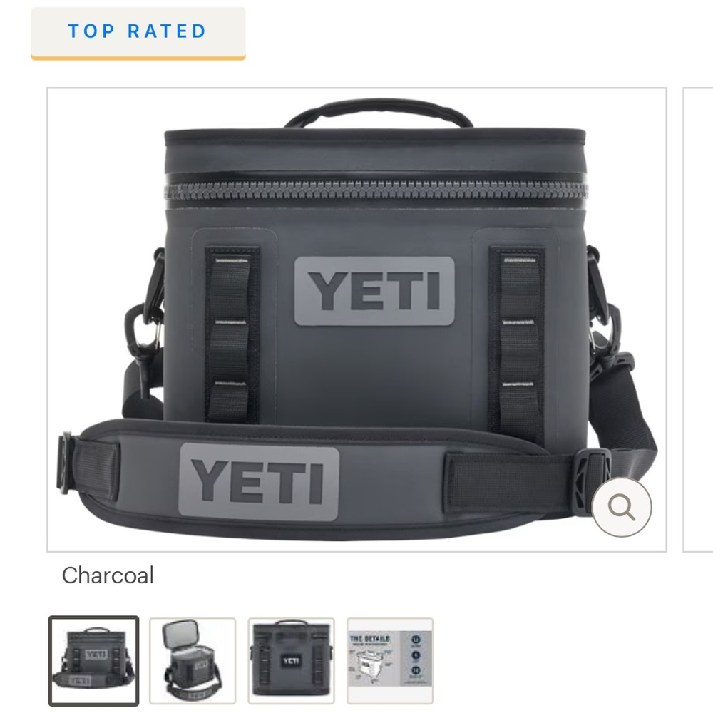 Yeti hopper/cooler 👌Fog gray and Tahoe blue 🥰❤️👌👏Discontinued color 😍